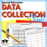 Data Collection Sheets for Special Education Teachers 