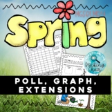 Data Collection for Kids | Spring-Themed Poll, Graph, & Extend