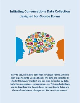 Preview of Data Collection on Initiating Conversations developed for Google Forms