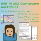 Data Conversion: Hex to RGB and Back to Hex - Computer Sci