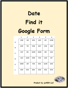 Preview of Data (Date in Portuguese) Find it Google Form Distance Learning