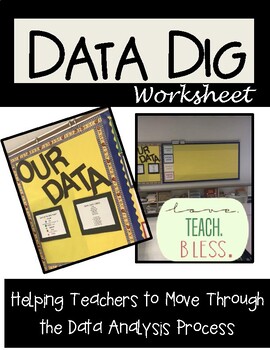 Preview of Data Dig Worksheet for Teachers & Coaches!