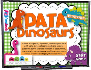 Preview of Data Dinosaurs Smart Board Game