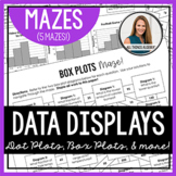 Data Display Mazes (Dot Plot, Box Plot, Stem-and-Leaf, His