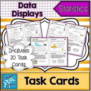 Preview of Data Display Task Cards