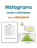 Data Analysis Worksheet - Reading and Analyzing Histograms