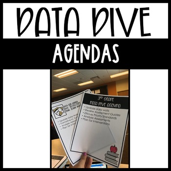 Preview of Data Dive Agendas