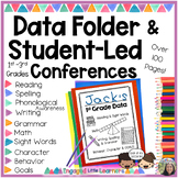 Data Folder | Student Led Conference Binder | Primary Grad
