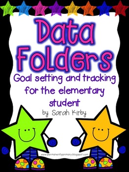 Preview of Data Folders for Elementary Students