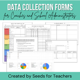 Data Forms for Instructional Coaches or Administrators