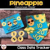 Pineapple Theme Classroom Decor | Data Wall Tracker | Editable