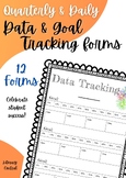 Data & Goal Tracking Forms  |  Quarterly & Daily