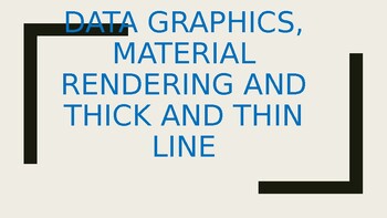 Preview of Data Graphics, Material Rendering, Thick/Thin Line: IGCSE Graphic Products(0445)