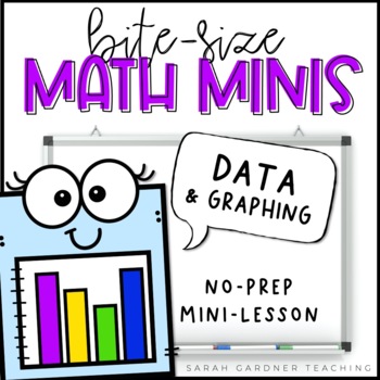 Preview of Data & Graphing | Math Mini-Lesson | PowerPoint & Google Slides