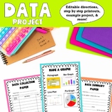 Data & Graphing Student Project | 3rd-5th Grade Project Ba