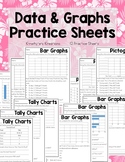 Data & Graphs Practice Sheets