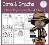 Data & Graphs Worksheets - Picture Graph - Bar Graph - Col