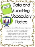 Data Landmarks and Graphing Vocabulary Posters ~ Set of 12