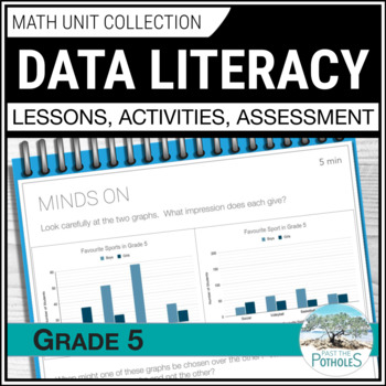 Preview of Data Management Unit: Reading Graphs Collecting & Analyzing Data Infographics