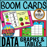 First Grade Data & Measurement BOOM CARDS | Tables & Graphing