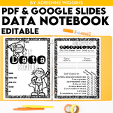 Editable Superhero Theme Data Notebook (PPT& Google Classr