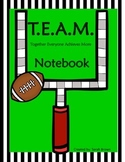 Data Notebook Sports Themed