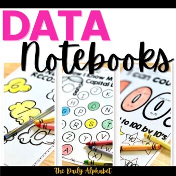 Preview of Data Tracking Binder, Data Leadership Notebook, Student data tracking sheets