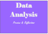 Data Preview and Reflection Sheet