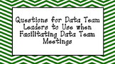 Data Questions for PLCs