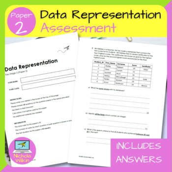 Preview of Data Representation Assessment Paper 2