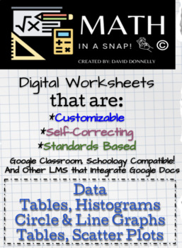 Preview of Data Representations - Editable, Interactive, & Instant Feedback