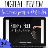 Data Review Game - Stinky Feet Math Game for 3rd Grade