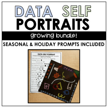 Preview of Data Self Portrait Prompts | GROWING BUNDLE