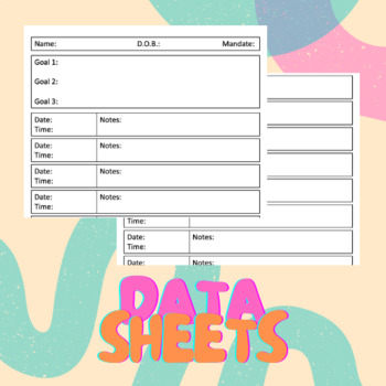 Preview of Data Sheet (Editable)