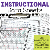 Editable IEP Goals & Objectives Tracking - Data Collection