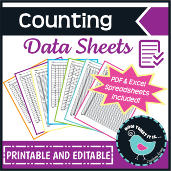 Preview of Data Sheets for Counting