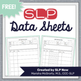 Editable Data Sheets for SLPs