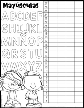 Data Sheets in Spanish | PreK by Emma Balansay- Emmazing Teacher