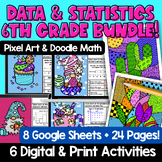 Data & Statistics Activity BUNDLE | 6th Grade Math | Digit