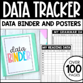 Data Tracker Pages and Posters - Student Data Folder - Editable Data Binder