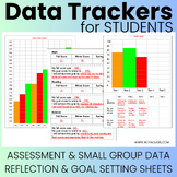 Data Trackers for Students - Printables for student data f