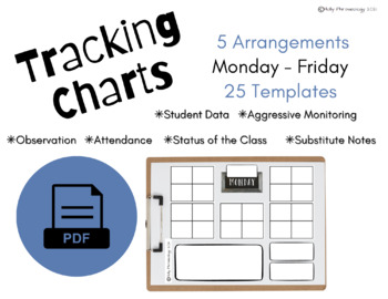 Preview of Data Tracking Charts (PDF)