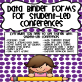Data Tracking Forms For Student Led Conferences