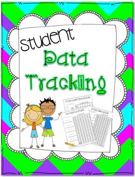 Preview of Data Tracking Graphs {Kinder and First}