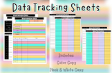 Data Tracking Sheets - Intervention Data, Oral Reading Flu