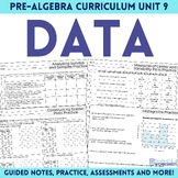 Data Unit Pre Algebra Curriculum