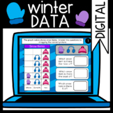 Data: Winter Themed: Moveable Pieces: Google Classroom