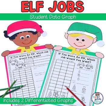 Preview of Data and Graphing | Christmas Elf Graph