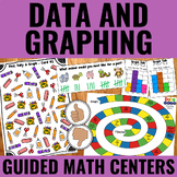 Data and Graphing Guided Math Centers | Data Management Ac