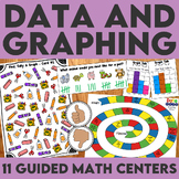 Data and Graphing Guided Math Centers | Data Management Ac